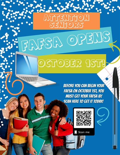 FAFSA Opens October 1st